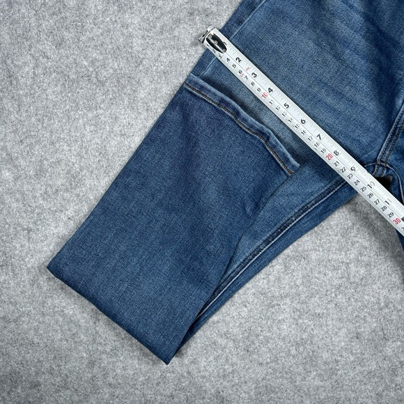 Scotch Soda Denim Jeans Womens Size 4 28x27 Blue Straight Slim High Rise Stretch - Picture 8 of 16